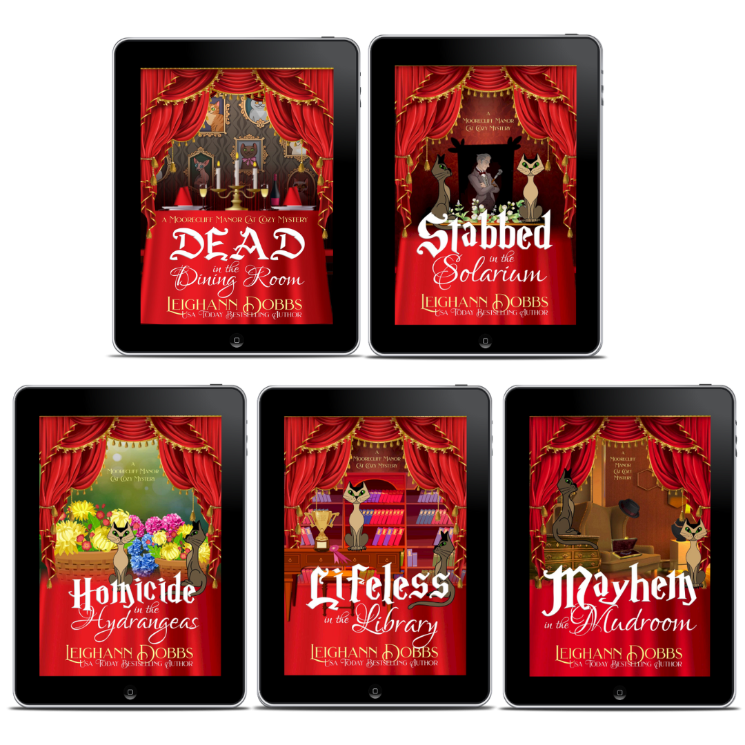 Moorecliff Manor Cat Cozy Mystery Books 1-5 (EBOOK)
