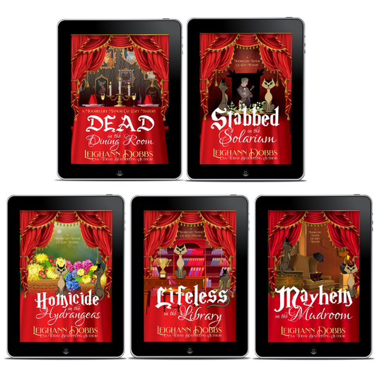 Moorecliff Manor Cat Cozy Mystery Books 1-5 (EBOOK)