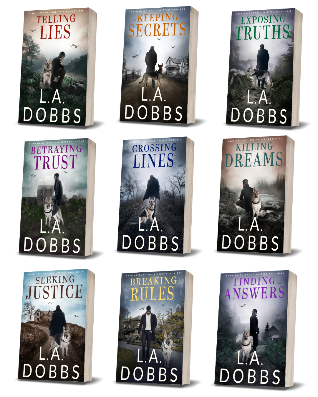 Sam Mason K-9 Series Books 1-9 Bundle (PAPERBACK)