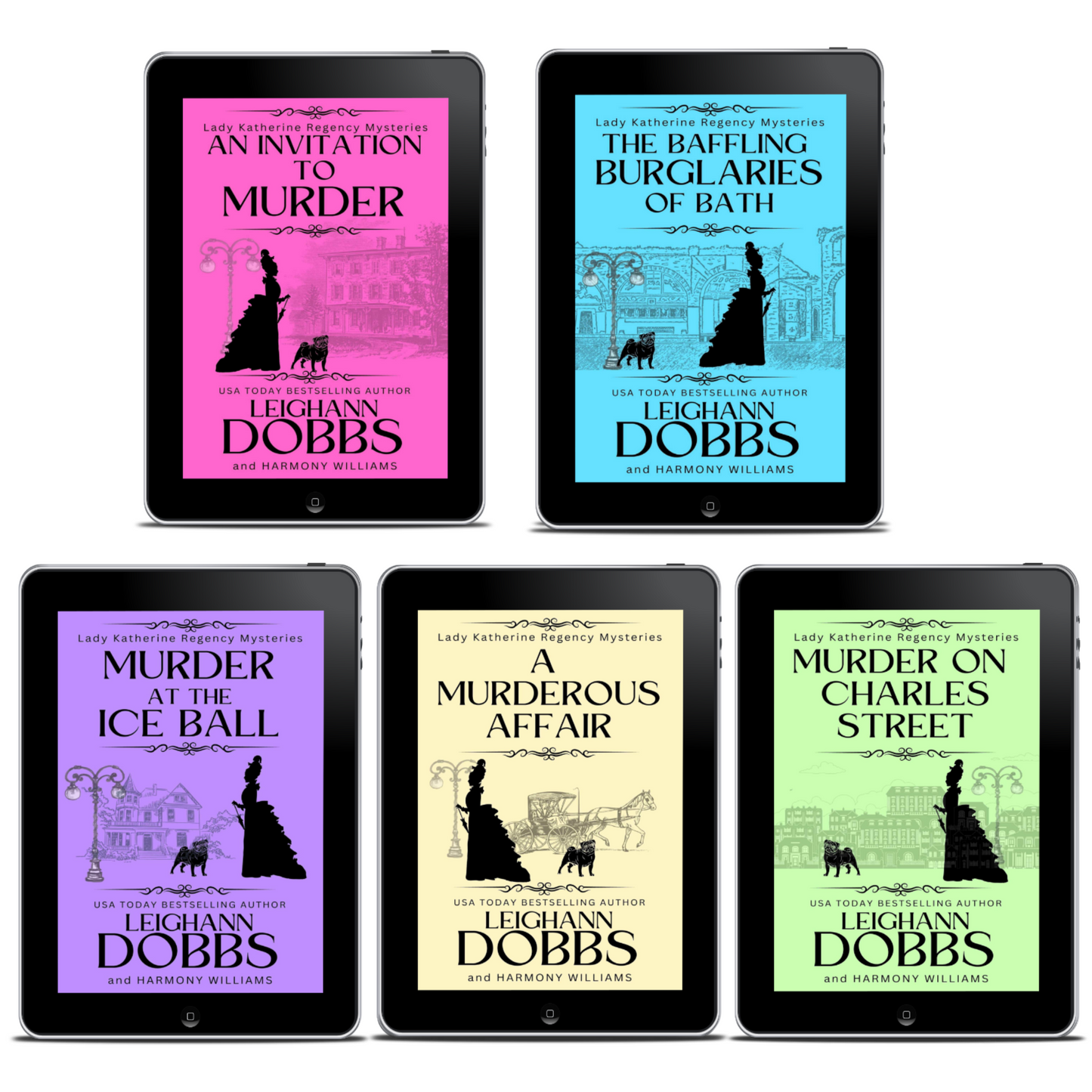 Lady Katherine Regency Mysteries Books 1-5 (EBOOK)